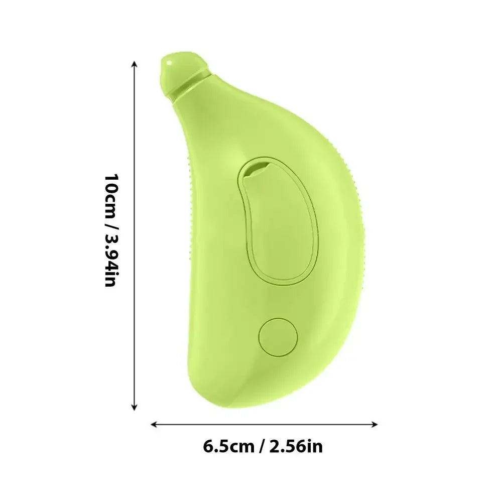 Rotate Steam Brush for Cat Dog Comb Electric Spray Removes Hair Cat Brush Soft Silicone Massage Grooming Comb Pet Accessories