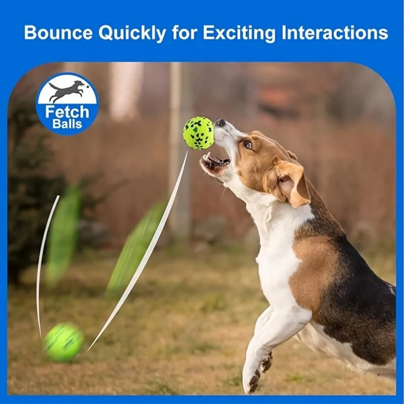 1pc Pet Toy Ball High Elastic Tennis Ball Teething Dog Toys Large Medium Small Dog Training Interactive Pet Toys Dog Accessories