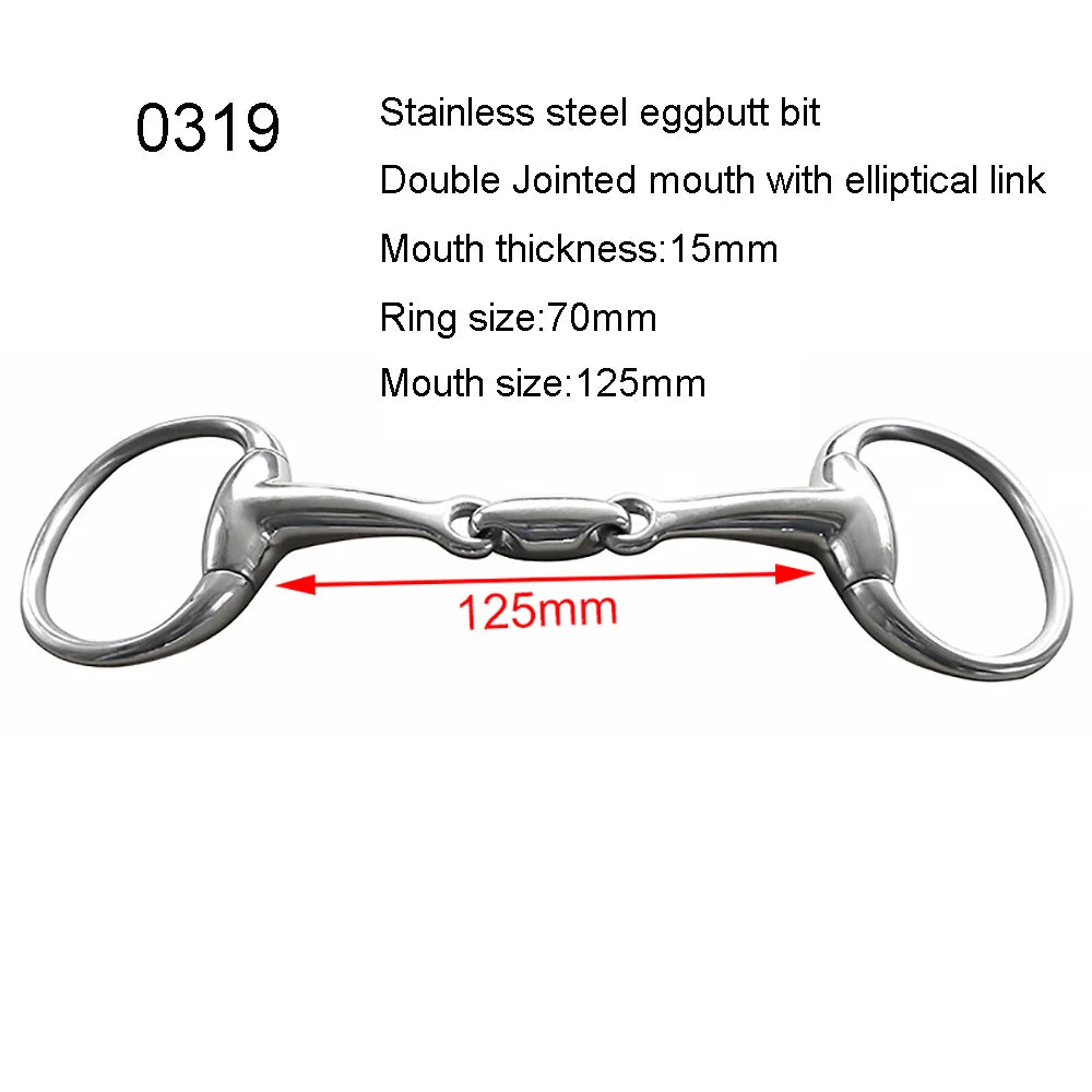 Title (SEO, ≤40 chars): Horse Bit Snaffle Gag for Training