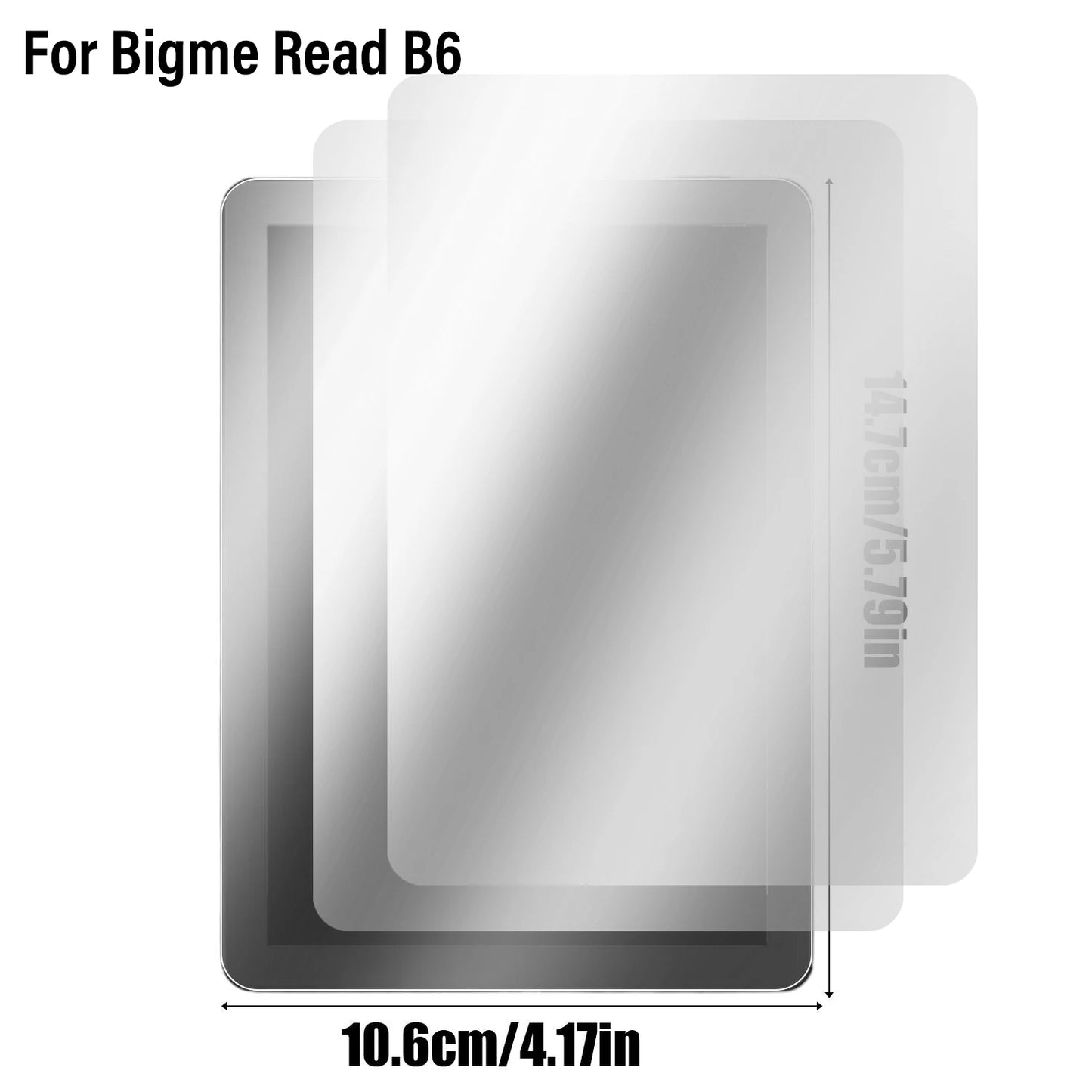 For Bigme Read B6 Tablet Screen Protector HD Clear/Frosted PET Protective Films For Bigme Read B6 Reader Accessories