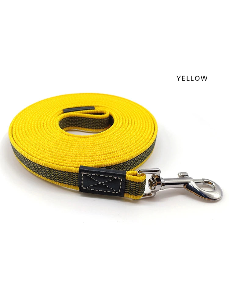 Small Big Dog Leash 1M 2M 3M 5M Non Silp Pet Rope 5 Meters Rubber Long Leashes 7M 10M  Durable Straps Outdoor Training  Supply