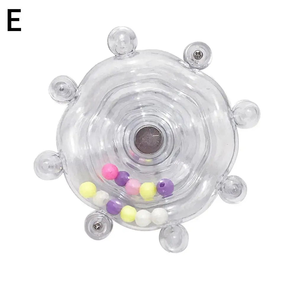 Parrot Toy Interactive Bird Cage Toy for Parrots Rotating Treat Dispenser for Mental Stimulation and Entertainment
