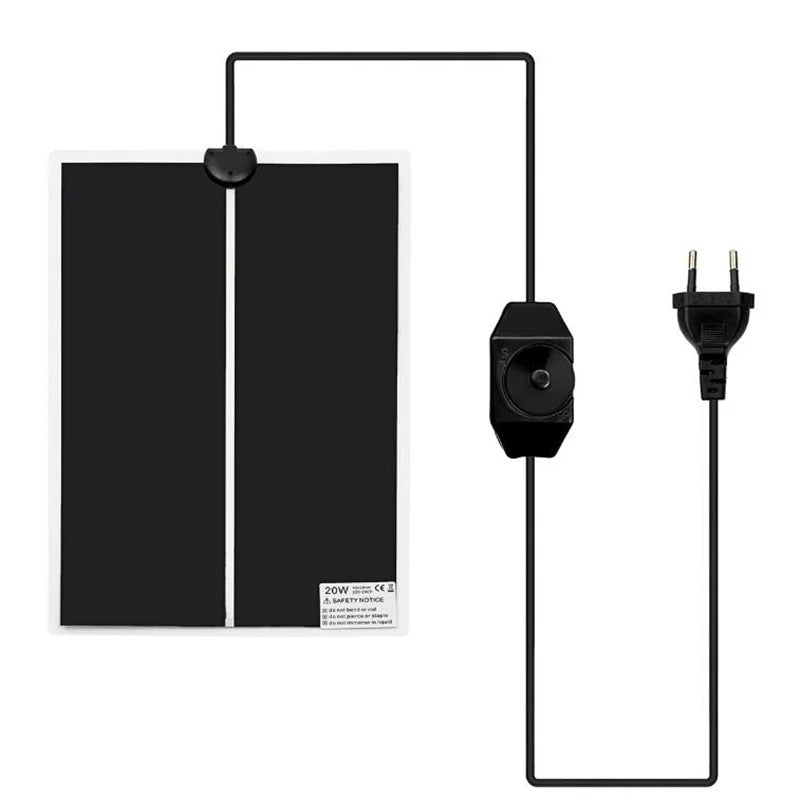 5-45W Terrarium Reptiles Heat Mat Climbing Pet Heating Warm Pads Adjustable Temperature Controller Mats Reptiles Supplies