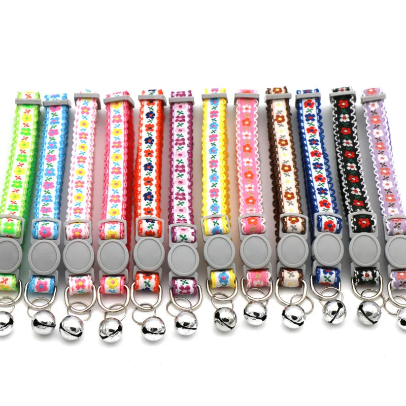 Title (SEO, ≤40 chars): Cat Collar Quick Release Adjustable Bell