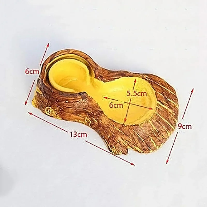 1 Pcs All-in-one Pet Drinking Bowl Reptile Pet Drinking Basin Reptile Turtle Basin Pet Supplies