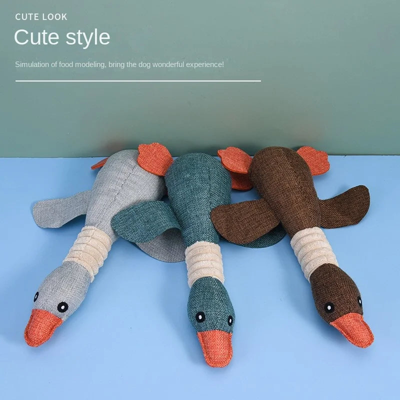 Wild Goose Plush Pet Toy