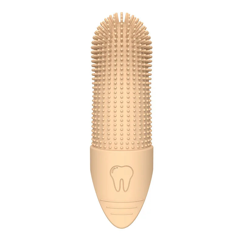 Title (SEO, ≤40 chars): Dog Toothbrush 360° Gentle Cleaning