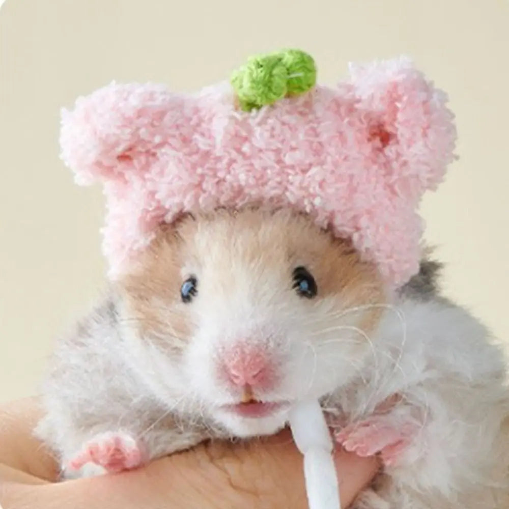Fashion Pet Woolen Hat Mini Pet Supplies Doll Accessories Knitted Scarf Photo Props DIY Animal Doll Hat