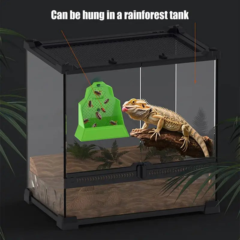 Chameleon Anti-Escape Feeder Bowl