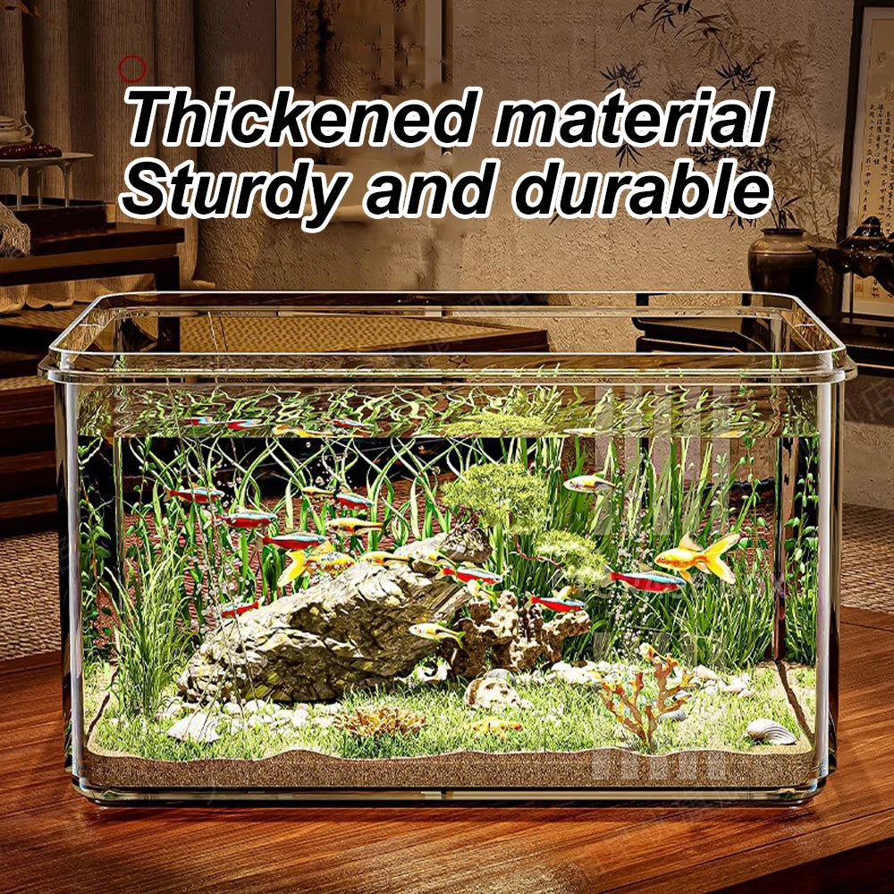 AquaVista Transparent Desktop Aquarium