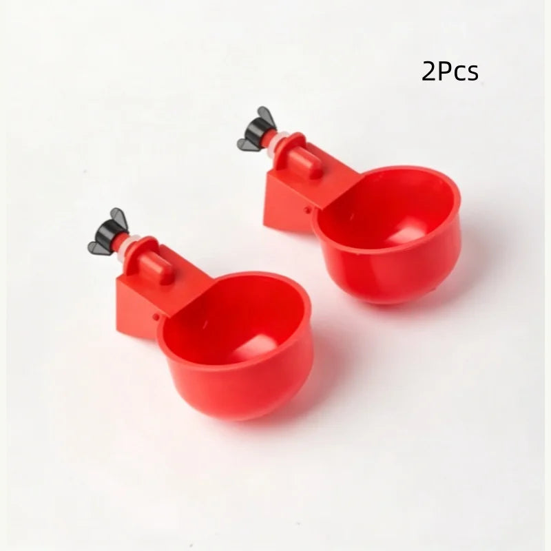 Chicken Drinking Bowl Poultry Automatic Water Dispenser Pigeon Automatic Water Dispenser Small Chick Feeding Bowl Chicken Coop
