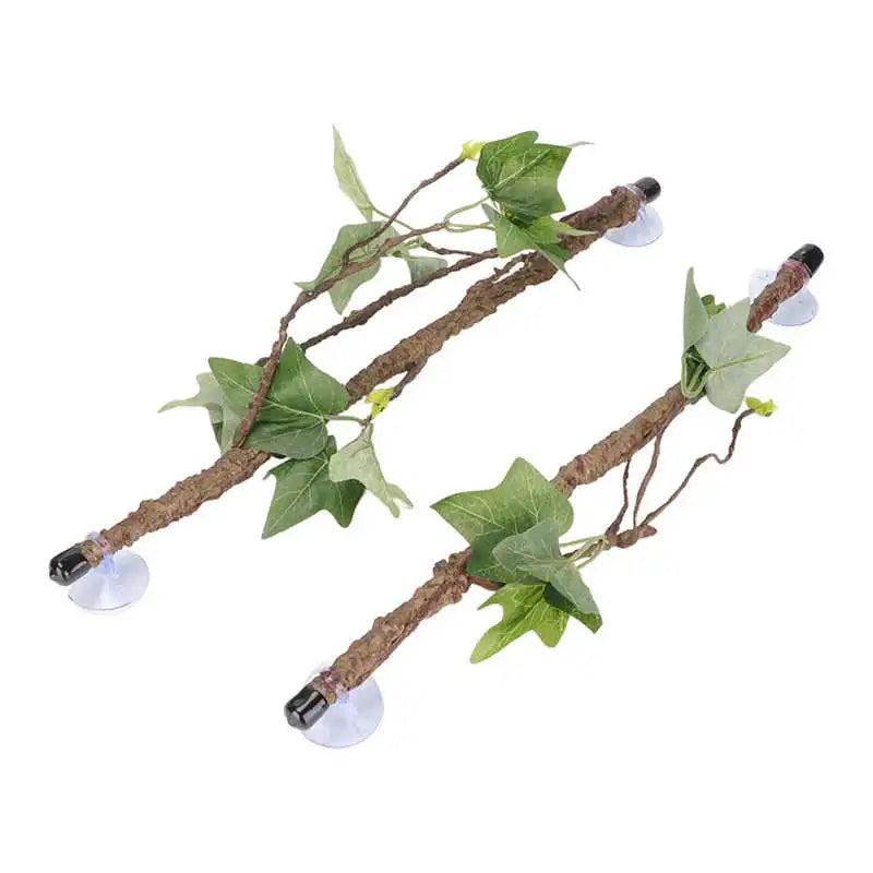 Reptile Vines High Simulation Reptile Corner Branch for Lizard