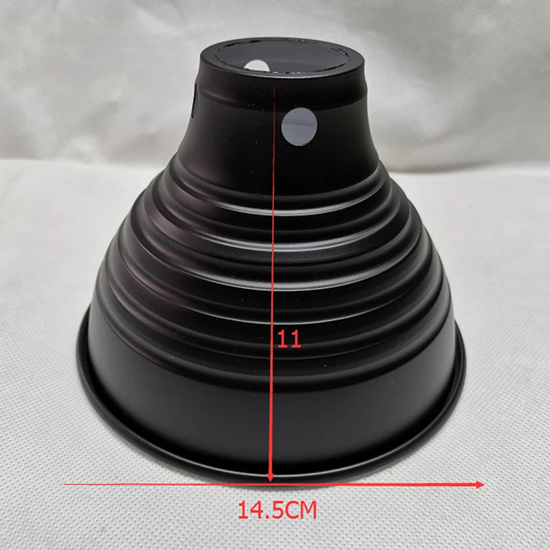〔YY32〕Reptile Light Fixtures Animals Heat Lamp Protector Lampshade Shell Metal Supplies Reflector Dome Heating Habitat Lighting