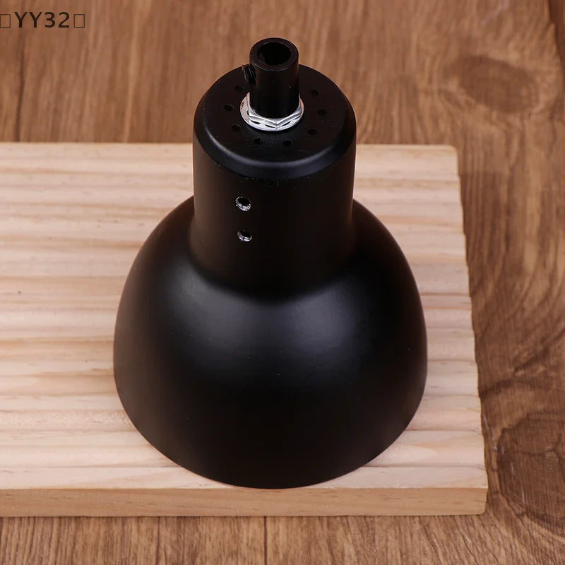 〔YY32〕Reptile Light Fixtures Animals Heat Lamp Protector Lampshade Shell Metal Supplies Reflector Dome Heating Habitat Lighting