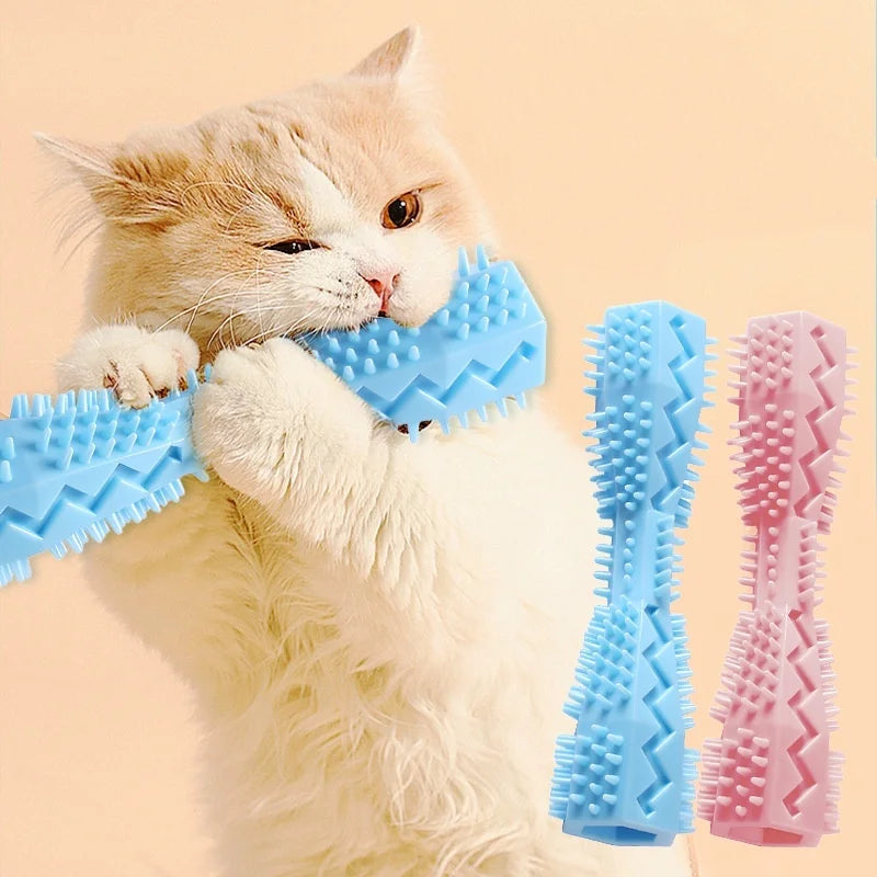 Pet Supplies Dog Chew Toy Pet Chew Leaky Toy TPR Material Dog Toothbrush Grinding Teeth Cleaning Stick