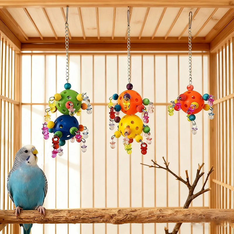 Parakeet Foraging Ball Enrichment