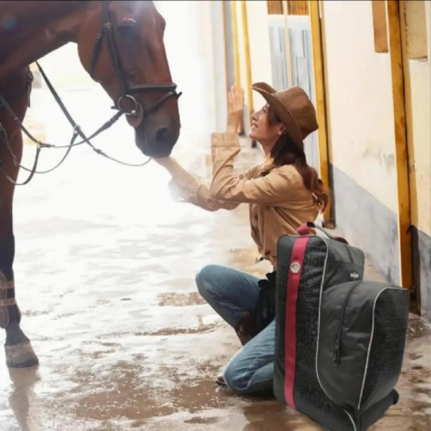 Title (SEO, ≤40 chars): Equestrian Tall Boot Bag Waterproof