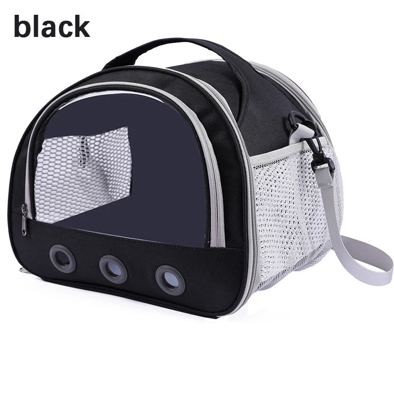 Portable Cat Carrier Bag Pet Cat Dog Bird Rabbit  Travel Bags Breathable Mesh Outdoor Tent Carrier Outgoing Pets Handbag