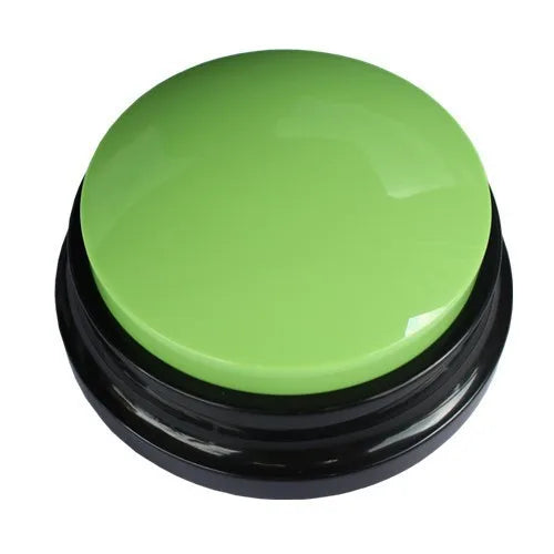 Dog Communication Buttons Voice Recording Button for Pet Training Buzzer 30 Second Record Playback Funny Gift for Talking Pet