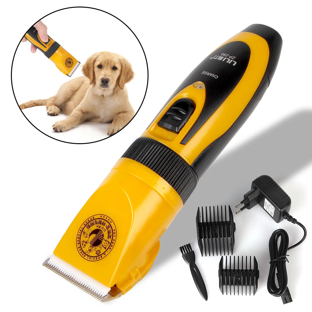 Ceramic Blade Haircut Trimmer Shaver Set Pet Hair Clipper Electric Scissors for Rabbit Cat Puppy Grooming Clipper Cutter