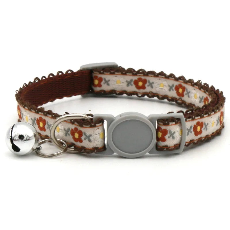 Title (SEO, ≤40 chars): Cat Collar Quick Release Adjustable Bell
