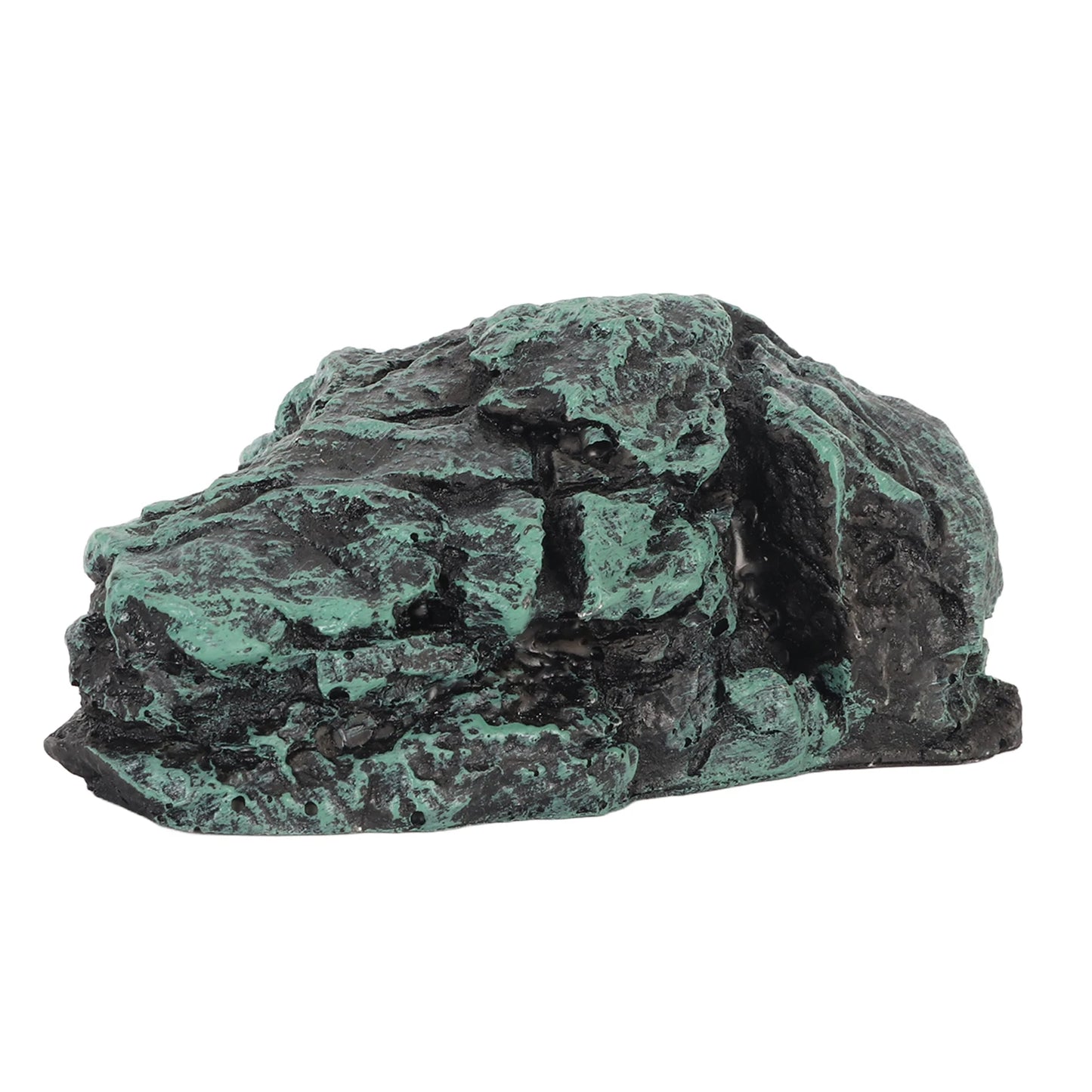 Reptile Rock Hide Cave Simulation Realistic Safe Comfortable Resin Rock Hideout for Terrarium Decoration