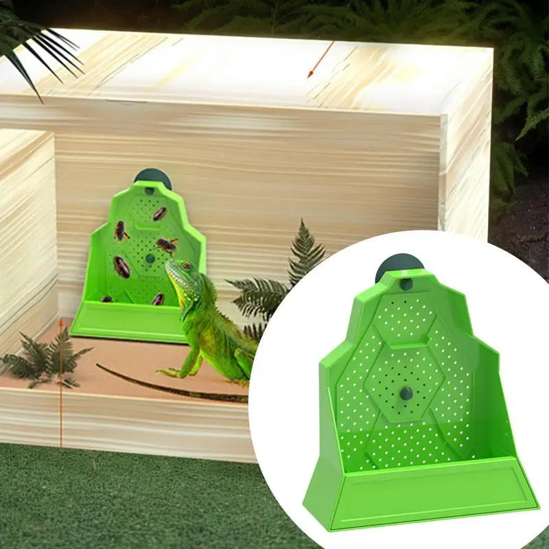 Chameleon Anti-Escape Feeder Bowl