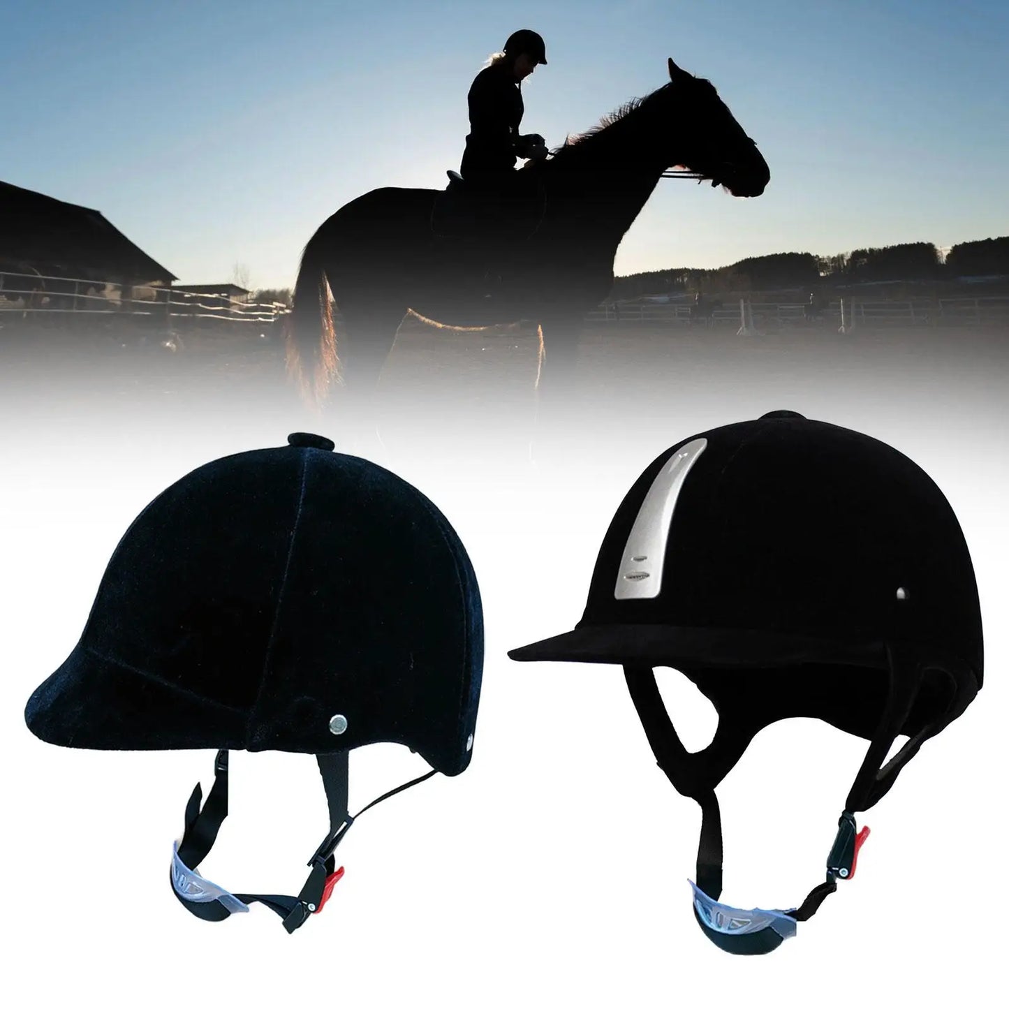 Horse Riding Helmet Professional Outdoor Sports Hat Cap Equestrian Hat