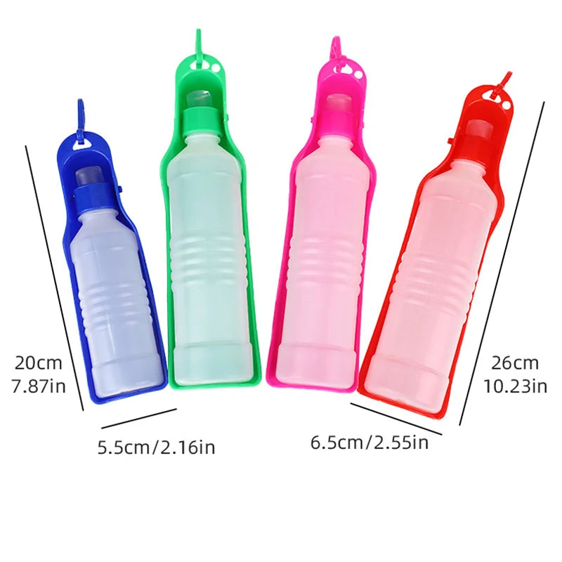Portable Pet Water Bottle For Dog Cat Outdoor Walking Travel Pet Water Dispenser Leakproof Dog Water Bottle Pet Drinking Supplie