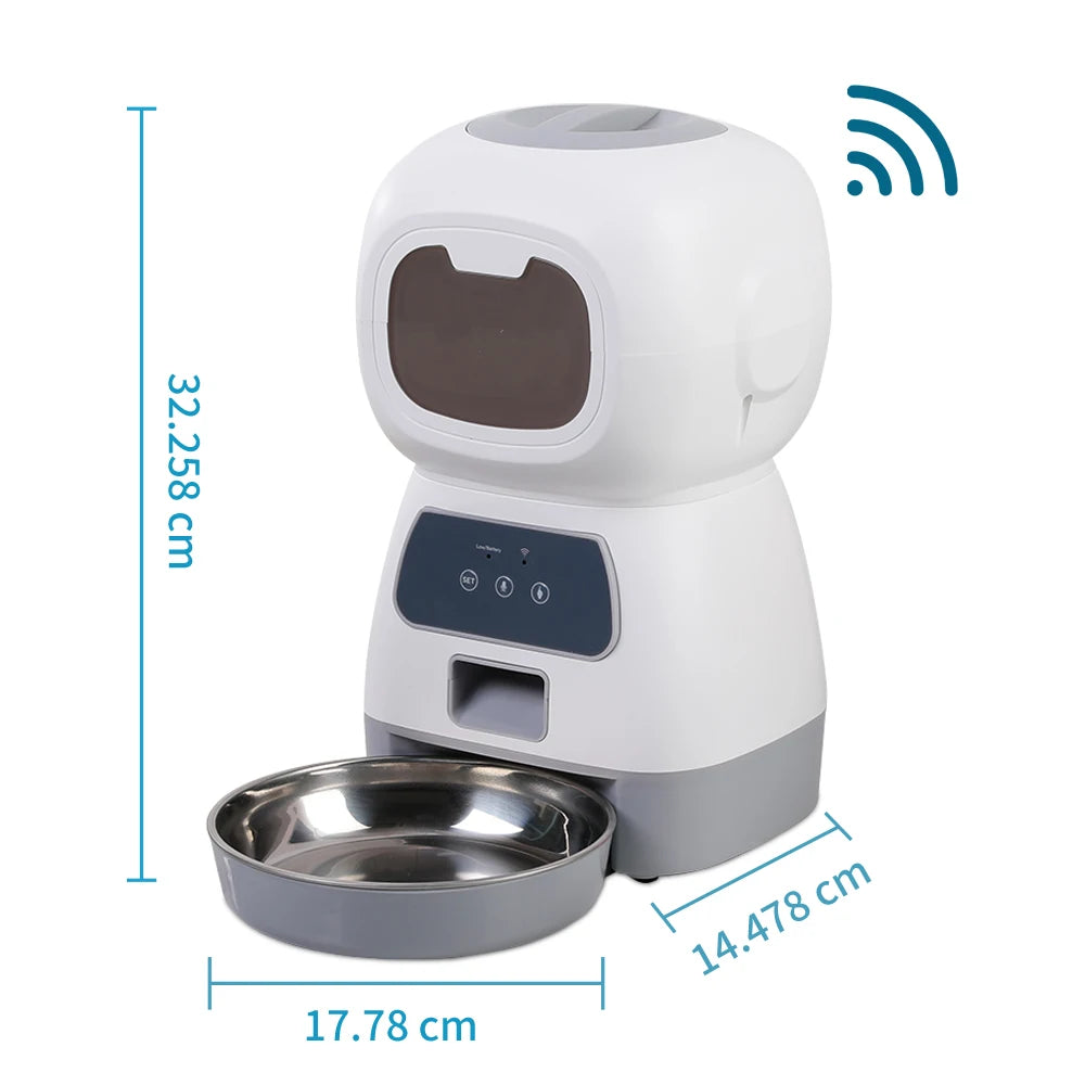 PetTech Smart Automatic Pet Feeder and Water Fountain