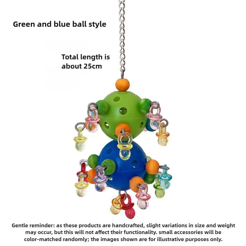 Parakeet Foraging Ball Enrichment