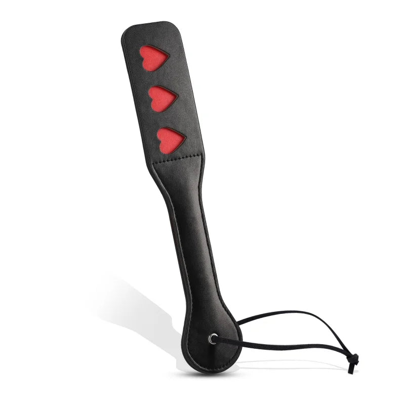 32CM High Quality Black Leather Horse Whip, Anti-slip Portable Equestrian Accessory for Outdoor Training