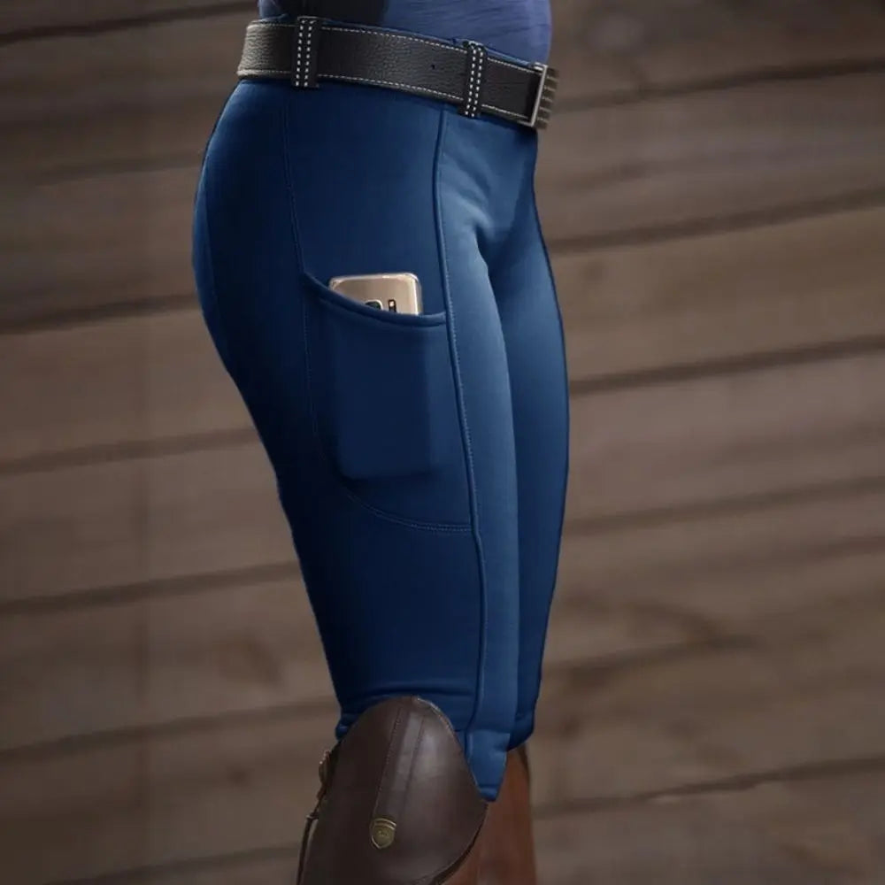 Equestrian Breeches Anti-Pilling Slim Unisex Riding Pants