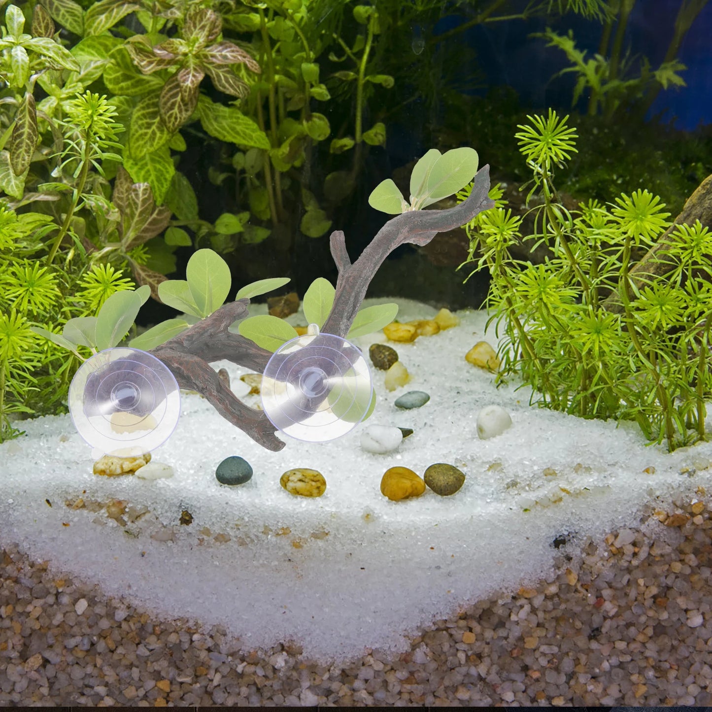 Reptile Accessories for Habitat Simulated Resin Branches Animal Fish Lizard Tank Aquarium Decor Accessories Habitat Container