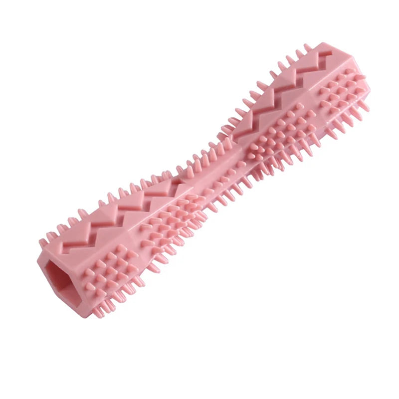 Pet Supplies Dog Chew Stick Anti-Bite Fun Treat-Dispensing Tpr Material Dog Toothbrush Teeth Cleaning Stick