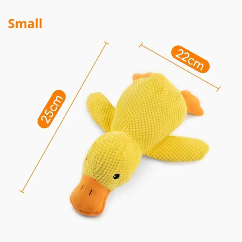 Plush Stomping Duck Dog Toy