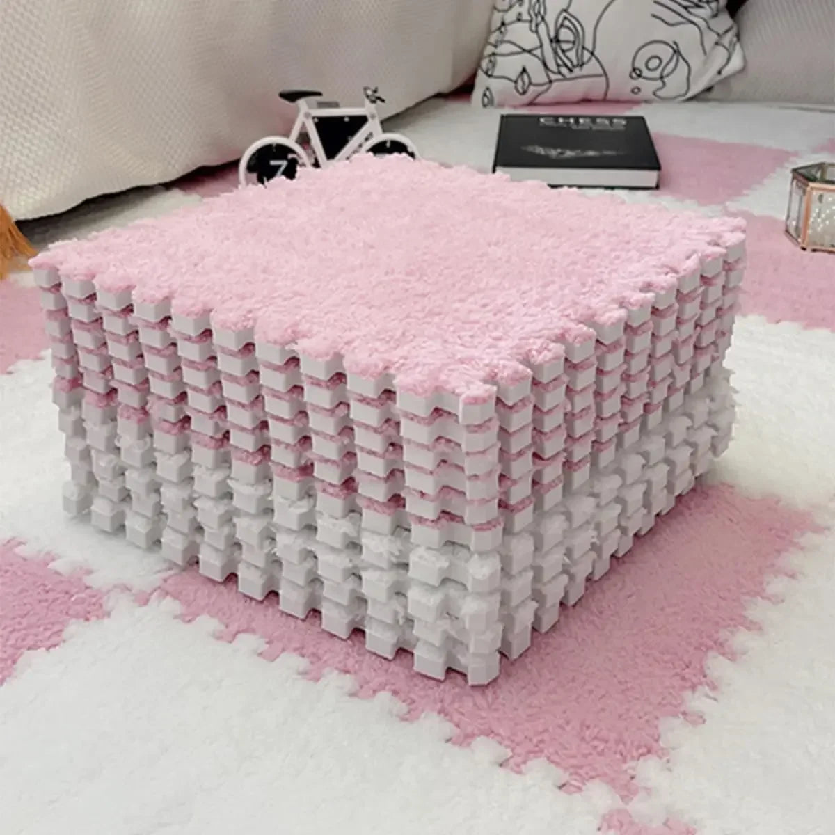 4/10Pcs Rabbit Guinea Pig Cage Liner Small Pet Items Waterproof Anti Slip Bedding Mat Highly Absorbent Pee Pad For Pet SleepMat
