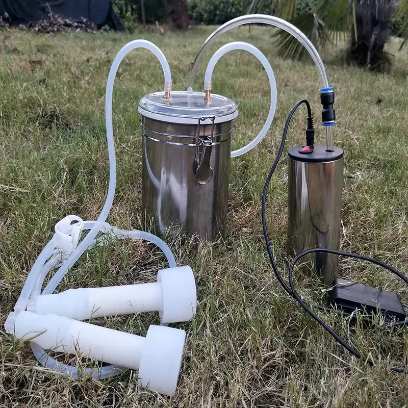 Electric cow milking machine sucking cow and goat milk machine manual household cow milking machine portable cow milking machine