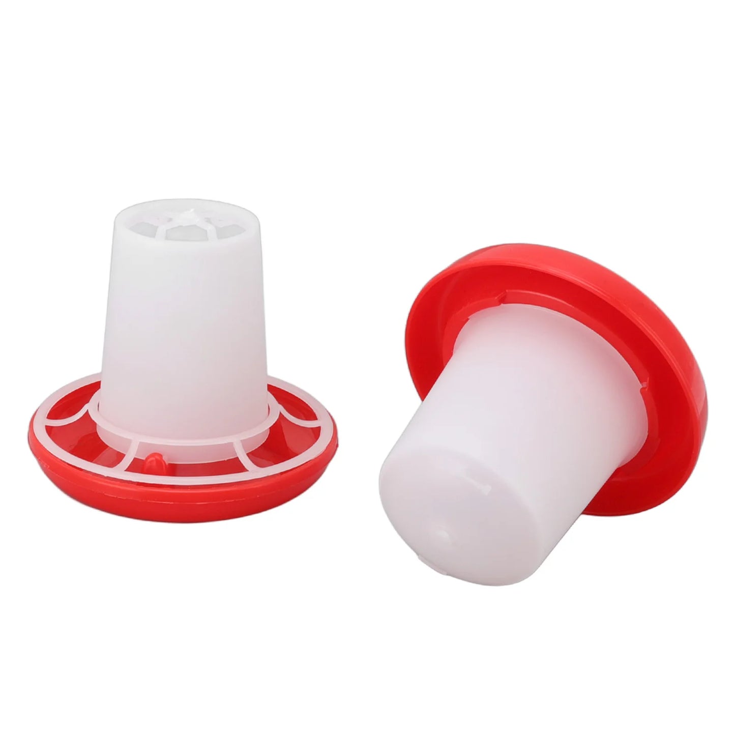 Poultry Feeder Chick Feeder and Waterer Kit Rotary Sleeve Design Automatic Feeding and Watering Poultry Feeder and Waterer Combo