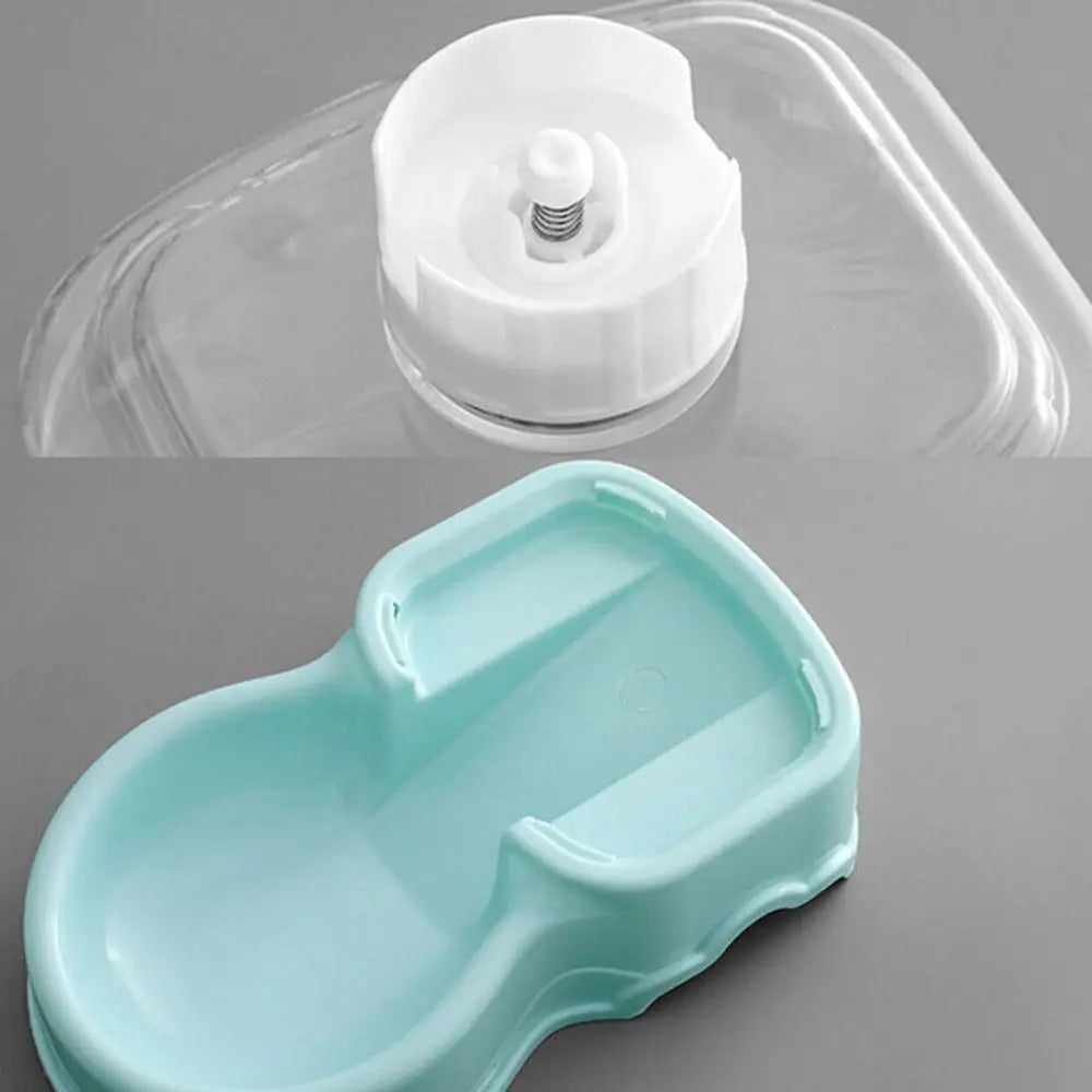 New Pet Supplies Cat Feeding Dog Food Dispenser Pet Feeder Corner Dog Bowl Drinking Bowl
