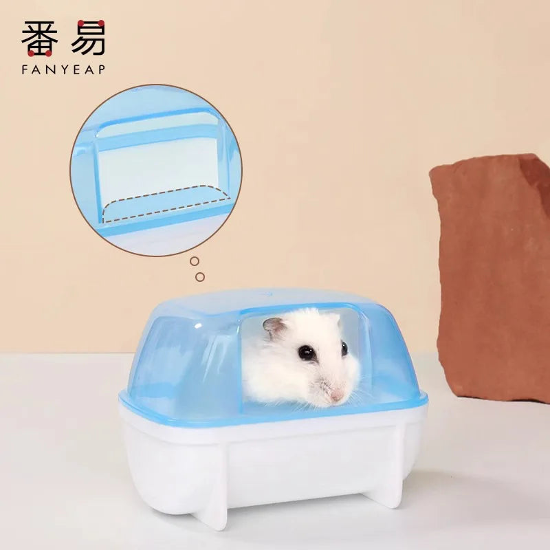 Hamster Bath A1-External Bathroom Bath Toilet Dual Use Large Bath Bath Bath Sand Cleaning