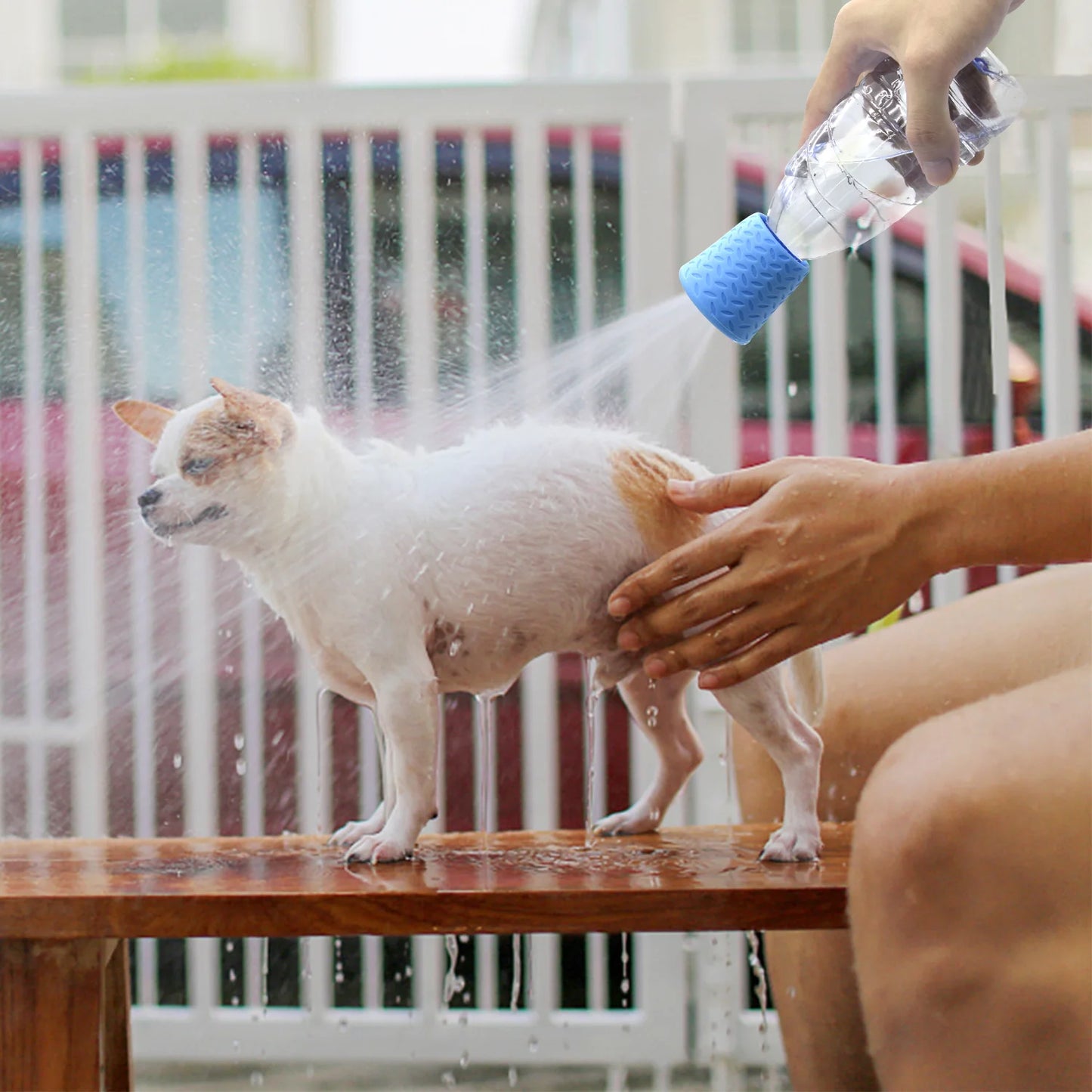 Pet Shower Silicone Portable Pet Shower Head Outdoor Cat and Dog Shower Cleaning Supplies Portable Pet Shower Watering plants