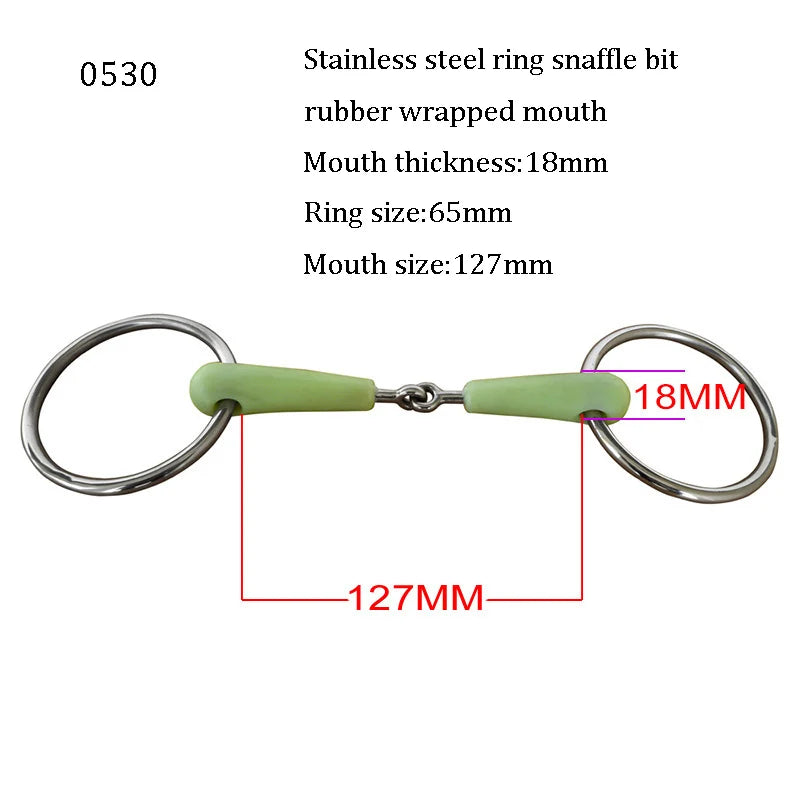 Title (SEO, ≤40 chars): Horse Bit Snaffle Gag for Training