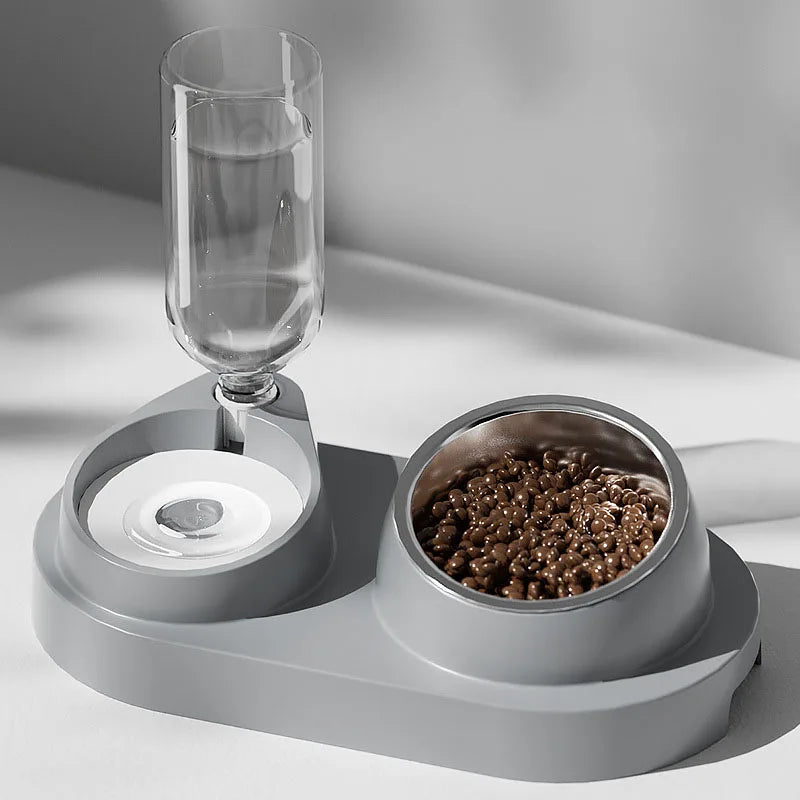 Pet Bowls Automatic Water Dispenser Feeder Cat Dog Food Water Bowl Non-Slip Pet Feeding Supplies