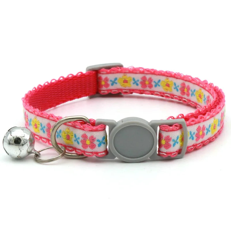 Title (SEO, ≤40 chars): Cat Collar Quick Release Adjustable Bell
