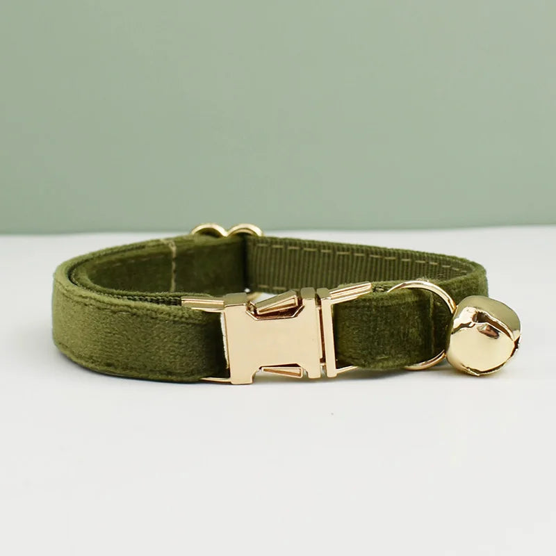 Title (SEO, ≤60 chars): Velvet Cat Collar With Bowknot And Breakaway Adjustable