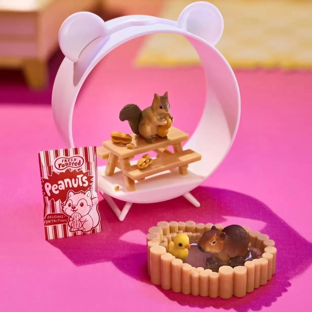 New Genuine Miniverse Animal 2nd Generation Blind Ball Mini Verse Animal Series Diy Mini Pet House Pet Ball Mystery Box Gift Toy