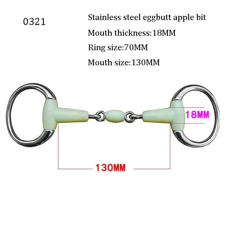 Title (SEO, ≤40 chars): Horse Bit Snaffle Gag for Training