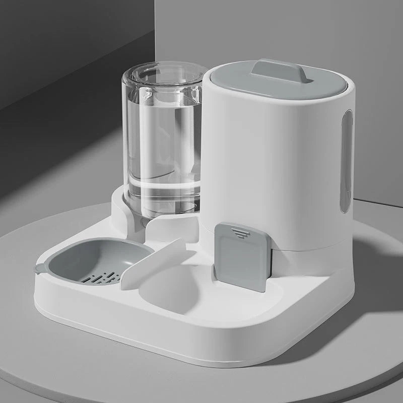 Pet feeding water maker two-in-one smooth food large capacity integrated feeding water simple wind bowl cat food bowl dog bowl