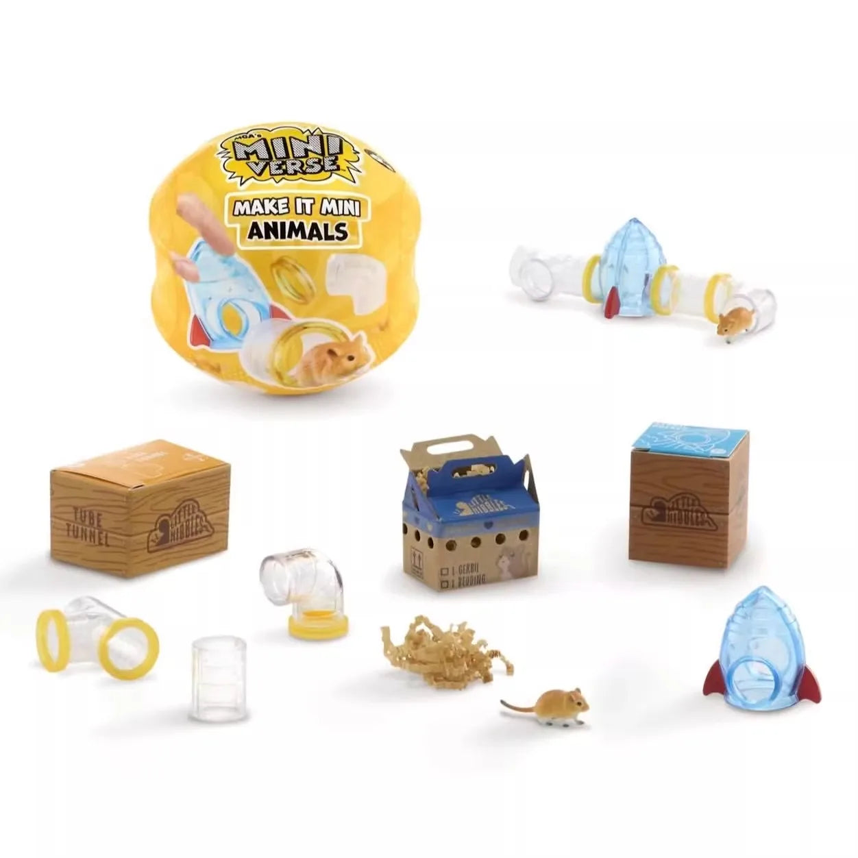 New Genuine Miniverse Animal 2nd Generation Blind Ball Mini Verse Animal Series Diy Mini Pet House Pet Ball Mystery Box Gift Toy